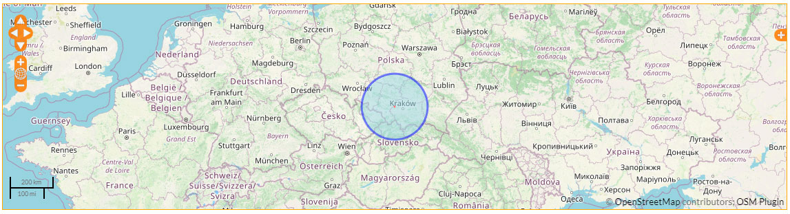 zasieg-ekspress mapa zasięg ekspres